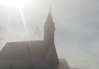 chapel in the distance