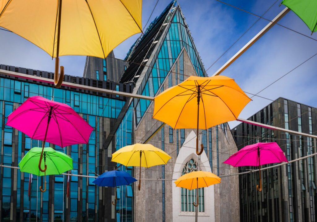Leipzig Innenstadt Sommer Paulinum